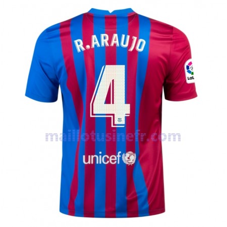 Maillot de Foot FC Barcelone Ronald Araujo 4 Domicile 2021-22